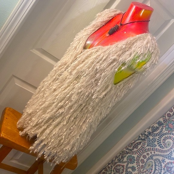 JODIFL Boho Hippie Viking Shaggy Knit Vest - Picture 4 of 15